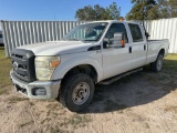 2011 FORD F-250 XL SUPER DUTY  CREW CAB 4X4 PICKUP VIN: 1FT7W2B69BED04573