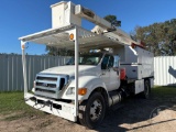 2015 FORD F-750XL SUPER DUTY BUCKET/DEBRIS TRUCK VIN: 3FRNF7FBXFV718437