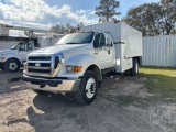 2007 FORD F-750XL SUPER DUTY EXTENDED CAB DEBRIS TRUCK VIN: 3FRNX75A87V507826