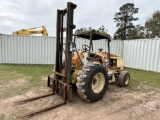 1999 INGERSOLL-RAND RT-706G 6000 LB ROUGH TERRAIN FORKLIFT SN: 156632
