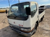 1996 MITSUBISHI MINI FLATBED TRUCK VIN: FB511B427046