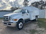 2010 FORD F-750XL SUPER DUTY EXTENDED CAB DEBRIS TRUCK VIN: 3FRNX7FA5AV268502