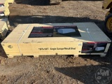 UNUSED ALLMETAL K1220 12 FT X 20 FT SINGLE GARAGE METAL SHED SN: AM2412882