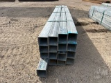 16PCS @ 10 FT 11 GAUGE 4 IN. GALVANZIED SQUARE