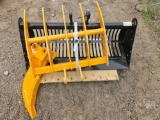 UNUSED 31 IN. SKELETON BUCKET, 19 IN. RAKE & RIPPER