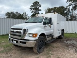 2010 FORD F-750XL SUPER DUTY EXTENDED CAB DEBRIS TRUCK VIN: 3FRNX7FA8AV267683