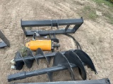 UNUSED 2024 WOLVERINE ADB131218R SN: ZW07738 HYDRAULIC AUGER