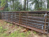 24 FT LIVESTOCK PANELS W/12 FT GATE ***SELLING TIMES THE