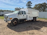 2010 FORD F-750XL SUPER DUTY EXTENDED CAB DEBRIS TRUCK VIN: 3FRNX7FA3AV268515