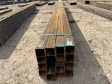 16PCS @24 FT 11 GAUGE 4 IN. SQUARE TUBING