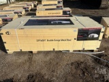 UNUSED ALLMETAL K2119 23 FT X 22 FT DOUBLE GARAGE METAL SHED SN: AM2412880