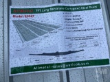 UNUSED ALLMETAL K0307 7 FT LONG GALVALUME CORRUGATED STEEL PANEL