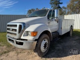 2010 FORD F-750XL SUPER DUTY UTILITY TRUCK VIN: 3FRXF7FD4AV267671