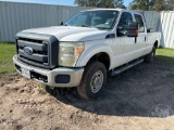 2015 FORD F-250 XL SUPER DUTY CREW CAB 4X4 PICKUP VIN: 1FT7W2B61FEA75473
