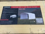 UNUSED ALLMETAL K2030 20 FT X 30 FT METAL GARAGE SN: AM2412888