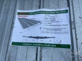 UNUSED ALLMETAL K0311 10 FT LONG GALVALUME CORRUGATED STEEL PANEL
