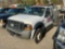 2006 FORD F450XL SD SINGLE AXLE EXTENDED CAB FLATBED TRUCK VIN: 1FDXX46P56ED11145