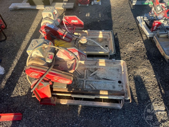 QTY (2) MK TILE SAWS
