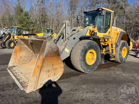 2013 VOLVO L180G WHEEL LOADER SN: VCEL180GK00019543