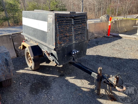 GARDNER DENVER D125JD2A 125 PORTABLE AIR COMPRESSOR SN: 1257022