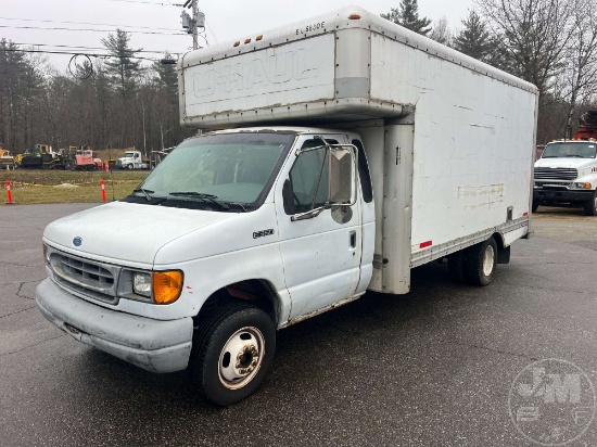 1997 FORD E-350 SINGLE AXLE VAN TRUCK VIN: 1FDKE37S7VHB24922