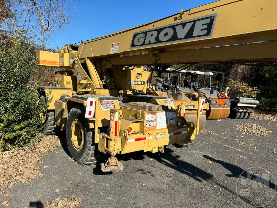 1981 GROVE RT522 ROUGH TERRAIN CRANE SN: 47493