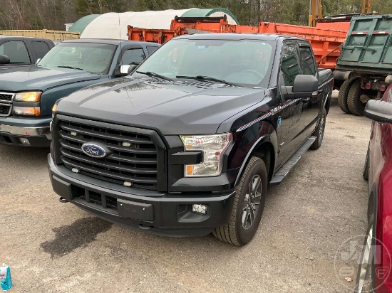 2016 FORD F-150 XLT CREW CAB 4X4 PICKUP VIN: 1FTEW1EG8GFB60232