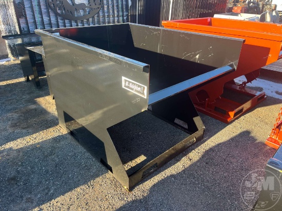 UNUSED KC STANDARD DUTY 2 CY CAPACITY DUMPING HOPPER