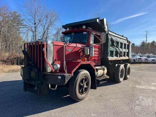 1987 AUTOCAR DK TANDEM AXLE DUMP TRUCK VIN: 1WBUCCCE8HU303082