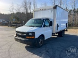 2006 CHEVROLET EXPRESS SINGLE AXLE VAN TRUCK VIN: 1GBJG312061212664