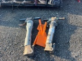 QTY (2) JACK HAMMERS, (3) ASPHALT CUTTER BITS