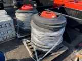 (2) PALLETS OF BARRELL BASES