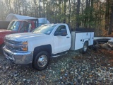 2016 CHEVROLET SILVERADO S/A UTILITY TRUCK VIN: 1GB3KYCG1GZ127798