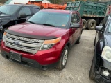 2015 FORD EXPLORER VIN: 1FM5K8B83FGA16917 4WD