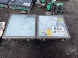 QTY (2) FLOOD LIGHTS