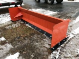 KC SNOW PUSHER W/ STEEL BLADES SN: B26J1701 96 INCHES