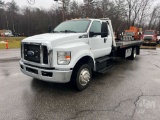 2023 FORD F-650 SUPER DUTY SINGLE AXLE ROLLBACK TRUCK VIN: 1FDNX6AN2PDF00271