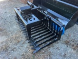 KC SINGLE CYLINDER GRAPPLE BUCKET 76 INCHES