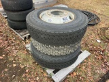 QTY (3) TIRES W/ RIMS