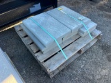 PALLET OF BLUE STONE PAVERS