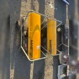 QTY (2) MASTER 100,000 BTU HEATERS