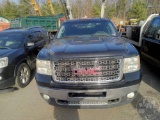 2011 GMC SIERRA 2500HD CREW CAB 4X4 FLATBED TRUCK VIN: 1GT120C85BF226731