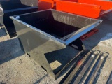 UNUSED KC STANDARD DUTY 1.5 CY CAPACITY DUMPING HOPPER