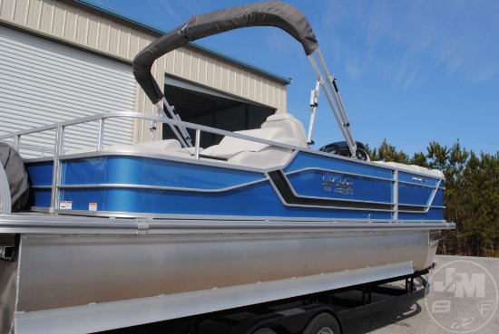 2023 G3 SUNCATCHER FUSION 324 SS VIN GEN84312E323 PONTOON