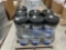 PALLET OF 5 GALLON BUCKETS OF ISO 68 HYDRAULIC OIL AND THREE BOXES OF MULTIGUARD SAE 15W-40 DIESEL E
