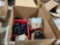 PALLET OF PAINT,BATTERIES,SICKLE GUARDS AND AC COMPRESSORS