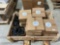 PALLET OF GLEANER HEAD, GATHERING CHAINS AND SPROCKETS