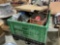 CRATE OF WELDING AND SAFETY HELMETS,HAND TOOLS AND HYDRAULIC HOSE