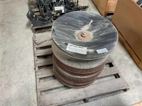 QTY OF 22”...... DISC BLADES