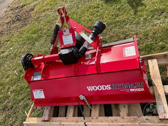 WOODS RTR48.30 ROTO TILLER SN: 10008852741001